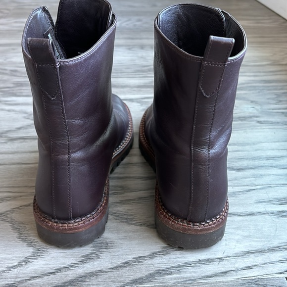 Vince Cabria Lug zip combat boots size 6.5 - Picture 9 of 14